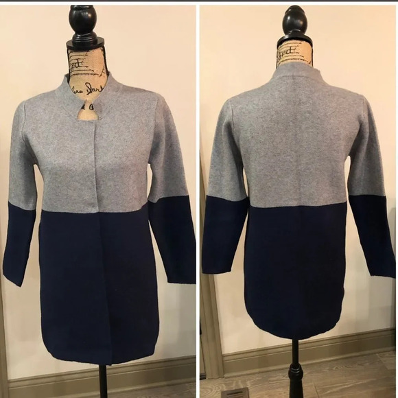 Two tone cardigan - Picture 2 of 3